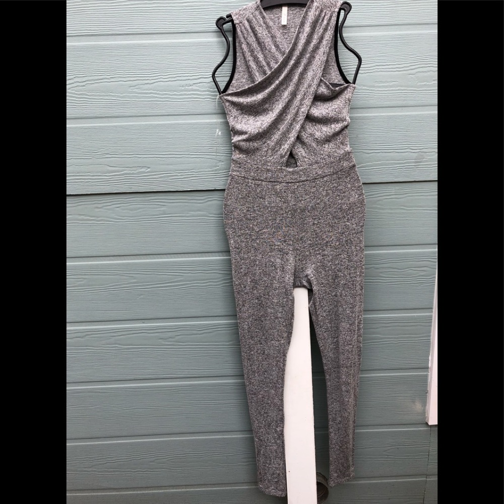 Gray Jumpsuit